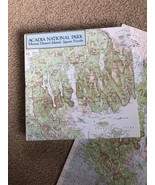 Acadia National Park Mt Desert Island Maine MAP Puzzle 500 piece - £42.17 GBP