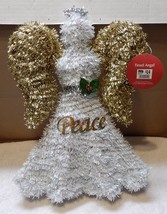 Christmas Angel Tree Topper Ornament You Choose Color 15&quot;x12&quot; Winter Wonder 251H - £10.36 GBP