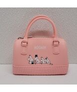 Miniso Life Moomin Mini Silicone Purse Bag Pink 3&quot; x 4.5&quot; - €25,41 EUR