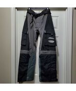 ARC Back Country Durable Nylon Motocross Riding Pants Black / Gray Mens 30 - $46.53