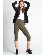 New Womens M Activewear Leggings Yummie Reversible Dark Green Pant Yoga ... - £61.52 GBP