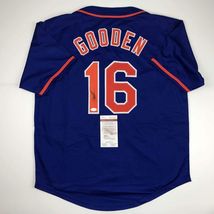 Dwight Gooden Signed Autographed New York Mets Blue Baseball Jersey - JS... - £78.21 GBP