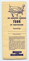 1950&#39;s Northland Greyhound Bus Lines Tour Documents Itinerary Map Florida Havana - £14.80 GBP