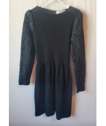 St. John Collection by Marie Gray Black Dress – Size 12 – Ruffle Cocktail - $1,126.24 MXN