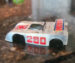 Vtg Tyco Lola 260 Chrome Curve Hugger Slot Car - TOP ONLY - $29.95
