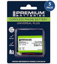 Premium Batteries BT-446 Vtech 89 Universal Cordless Phone Battery AAA3 (5 Pack) - £22.22 GBP