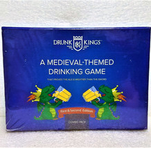 Drunk Kings A Medieval-Themed Drinking Game for Adults - 1st &amp; 2nd Edition Combo - £11.98 GBP