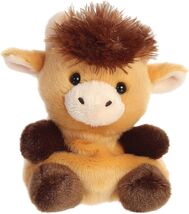 Aurora Plush Toy Adorable Palm Pals #33851 HUBERT HIGHLAND COW 5 inches NWT - $8.81