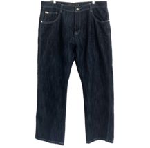 Southpole 90s Baggy Jeans Mens 42x32 Dark 8180 Straight Y2K Streetwear Hip Hop - £31.23 GBP
