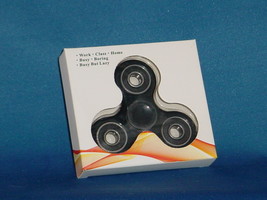 FIDGET HAND SPINNERS 1 BLACK High Quality Long life Low Noise BRAND NEW ... - £0.99 GBP