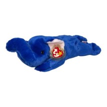Ty Beanie Buddy Peanut The Elephant Royal Blue VERY RAREVintage Plush An... - $74.80