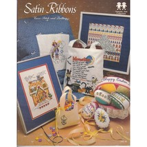 Vintage Cross Stitch Patterns, Satin Ribbons VAC 05, Vanessa Ann Collection - £11.41 GBP