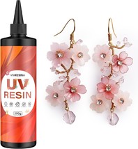 Vivresina UV Resin 250g Upgraded Hard Type Crystal Clear Fast Curing No  - $355.65 MXN