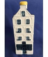 KLM Airlines Amsterdam Ceramic Canal House Bols &amp; Blue Delft Holland # 2... - $486.38 MXN