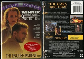 English Patient Ws Dvd Juliette Binoche Ralph Fiennes Miramax Video New Sealed - £6.25 GBP
