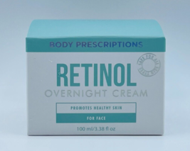 Body Prescriptions Retinol Overnight Face Cream 3.38 oz Exp 12/2024 New Sealed - £17.29 GBP