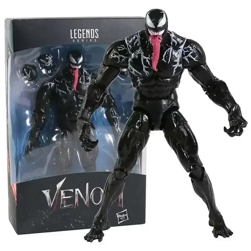 Venom 2 Figures 7-Inch Amazing Spiderman Collectible Figure Movie Venom Vampire - £24.48 GBP+