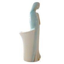 Stanfordware Virgin Mary Planter Vase Vtg Ceramic Madonna Succulent Air Plants - £27.36 GBP
