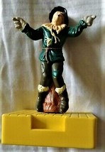Wizard Of Oz Scarecrow Figurine On Yellow Brick Road  - $5.90