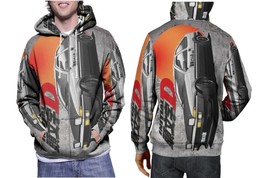 Initial D Manga  Men&#39;s Full-Print Sublimation Zipper Hoodie - €29,17 EUR