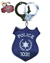 Rasta Imposta Bag Boutique Police Badge Handbag Pocketbook Costume Accessory - £14.21 GBP