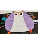Purple Owl with LOTS of pull tabs flat lovee plush - £19.64 GBP