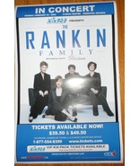 The Rankin Family 2009 Poster Kingston Ontario With Destino 11*17 Inch M... - $14.77