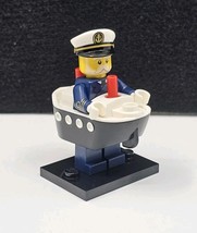 LEGO Series 23 Collectible Minifigures 71034 Ferry Captain CMF Retired New - $216.39 MXN