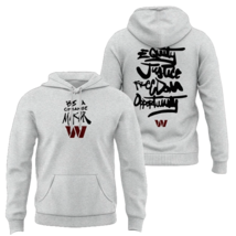 New Commanders Be a Change Maker Gray Hoodie Inspire Change - Washington - $79.90