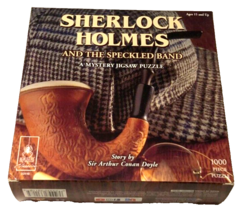 Sherlock Holmes The Speckled Band A Mystery New Jigsaw Puzzle 1000 Piece... - £7.53 GBP