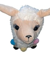 Hobby Lobby Plush Llama with Blanket and Pom-Poms, Stuffed Llama Decorative - £8.21 GBP