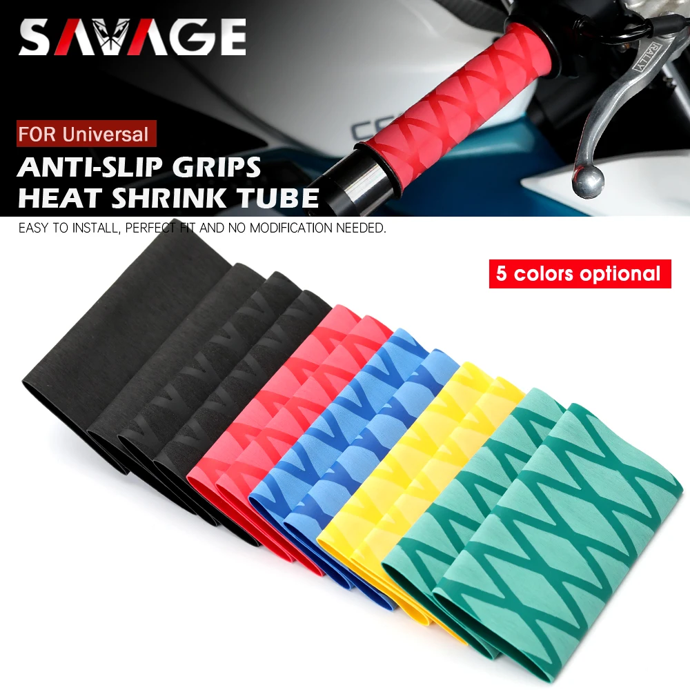 Anti-slip Grip Glove Heat Shrink Handlebar Cover Universal Motorcycle Accessorie - £103.95 GBP