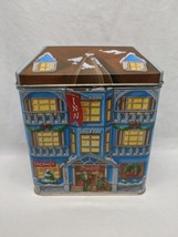 Vintage Christmas Village Inn The Tin Box Company Tin 5&quot; X 3&quot; X 6&quot; - £19.73 GBP