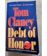 A Jack Ryan Novel Ser.: Debt of Honor by Tom Clancy (1995, Mass Market) - £1.48 GBP