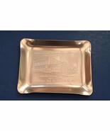 Vintage Peoples bank and trust promotional metal trinket tip tray Jenner... - $368.13 MXN