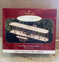 Flight at Kitty Hawk - Wright Brothers  1997 Hallmark Keepsake Ornament 1st - £12.24 GBP