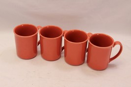 Corning Mugs Peach Salmon Set of 8 - £30.99 GBP