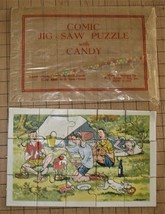 Vintage R L Albert &amp; son Jig Saw Puzzle with Candy &amp; envelope - $19.99