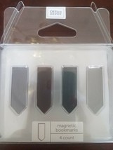 Office Depot® Brand Magnetic Bookmarks, 5/8&quot; x 1 3/4&quot;,Assorted Colors, Pack Of 4 - £23.71 GBP