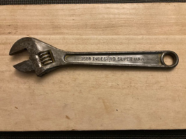 Vintage Indestro Super 10” Adjustable Wrench No. 3588 USA - $8.90