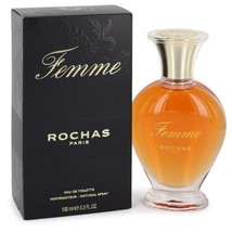 Femme Rochas Eau De Toilette Spray 3.4 Oz For Women - £30.00 GBP