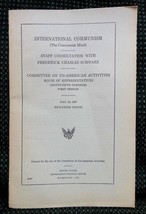 1957 INTER COMMUNISM UN-AMERICAN ACTIVITIES staff mind - £27.20 GBP