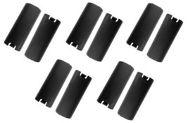 NEW 10-PACK Battery Back Cover Door for Nintendo Wii Remote Wiimote Wand BLACK - £10.98 GBP