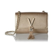 Valentino by Mario Valentino Womens VBS1R403G Divina Clutch Gold (ORO)  - £98.21 GBP