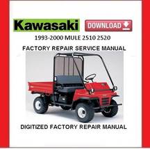 1993-2000 KAWASAKI MULE 2510 2520 Factory Service Repair Manual - $20.00