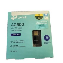 TP-Link AC600 Mini USB WiFi Adapter Archer T2U - Dual Band 2.4GHz/5GHz, ... - $6.58