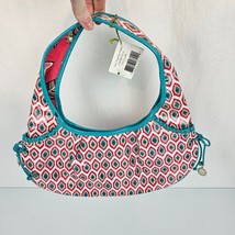 Vera Bradley Frill Tied Together Hobo Bag - Call Me Coral - New NWT! - £9.48 GBP
