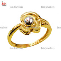 22 Kt Solid Gold Engagement Women&#39;S Finger Ring 3.220g Size 7 8 9 10 11 12 13 - £325.97 GBP+