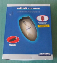 Vintage eMAIL MOUSE - 4D Internet Wheel Mouse - KENSIKO - NOS! - $24.99