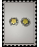 (2) DONALD TRUMP 2020 24k Gold foil Head and Eagle RARE COIN - €17,25 EUR